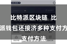 比特派区块链  比特派钱包还接济多种支付方法