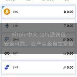 Bitpie中文 比特派钱包安全可靠，资产完全自主掌控