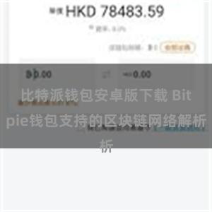 比特派钱包安卓版下载 Bitpie钱包支持的区块链网络解析