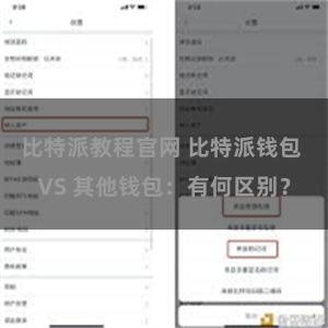 比特派教程官网 比特派钱包 VS 其他钱包：有何区别？