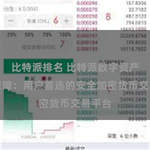 比特派排名 比特派数字资产安全保障：用户首选的安全加密货币交易平台