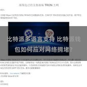 比特派多语言支持 比特派钱包如何应对网络拥堵？