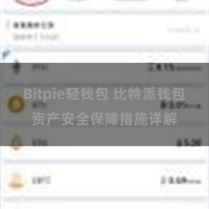 Bitpie轻钱包 比特派钱包资产安全保障措施详解