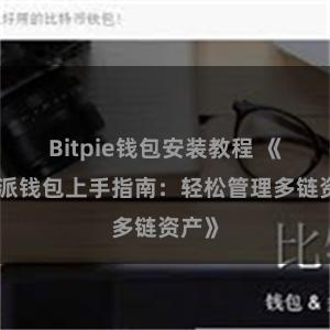 Bitpie钱包安装教程 《比特派钱包上手指南：轻松管理多链资产》